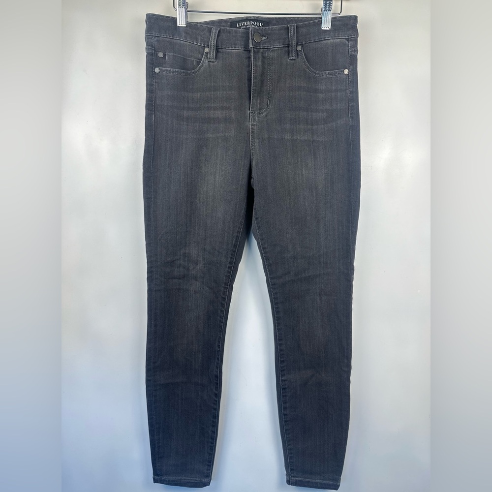 Liverpool Los Angeles Jeans Womens 6/28 The High Rise Ankle Skinny Modern